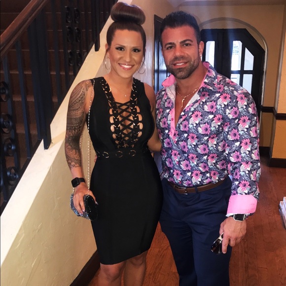 Caged Bandage Dress - Picture 3 of 4